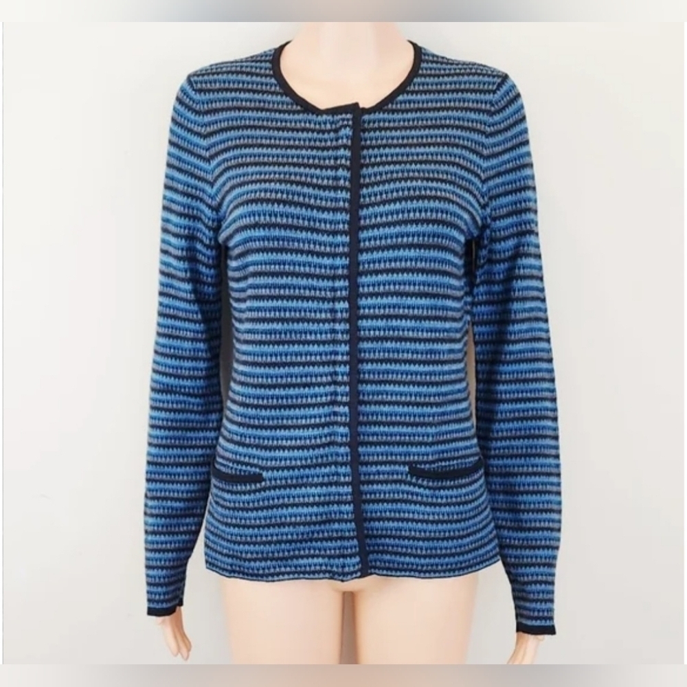 Ann Taylor Womens Elegant Powerful Zip Up Sweater Size XS NWOT
